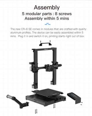 Creality 2020 nueva impresora CR-6SE grand venta FDM tecnología 3D printer