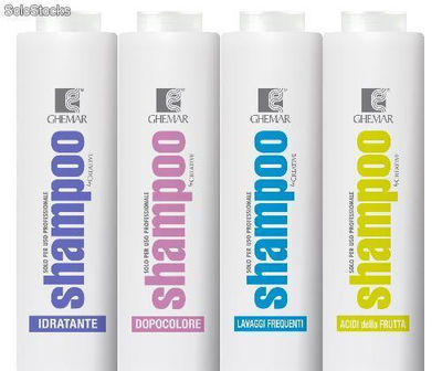 Creative shampoo with fruit extracts