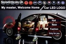 Cree led Luz de Cortesia Porta do carro Fiat Abarth Volkswagen Toyota Ford Honda