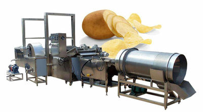 Créez une unité de production de chips de pomme de terre automatique