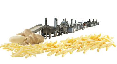 Créez une unité de production de frites surgelées automatique à fort volume