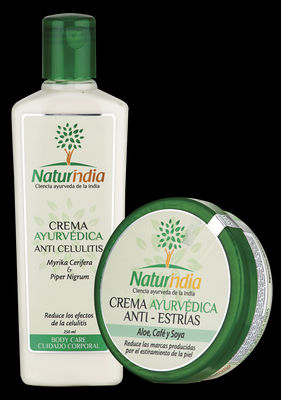 Crema Anti Celulitis + Crema Anti Estrias de Naturindia