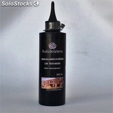 Crema balsámica di módena con trufa negra Biberón plástico 250 ml.