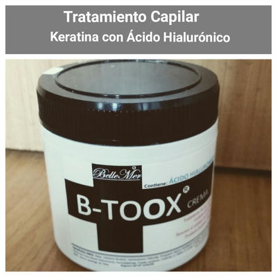 Crema Capilar Ácido Hialurónico con Keratina. Efecto botox