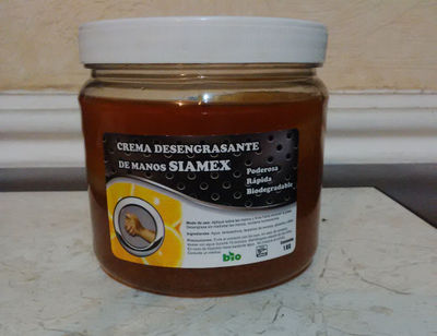 Crema Desengrasante Biodegradable de Manos Siamex