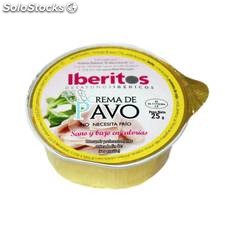 Crème saveur dinde Iberitos. Monodoses 25 gr * 45
