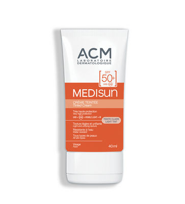 Crème solaire Teinté medisun spf 50+