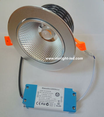 CRI 95 Plafones LED downlight spots high CRI Ra90 15W dimmable 110V/220V