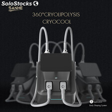 Criolipolisis vacum para reducción de grasa localizada, moldeado corporal