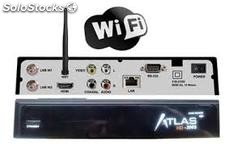 Cristor Atlas hd 200 Récepteur Satellite Double Tuner WiFi Ethernet Exclu Atlas