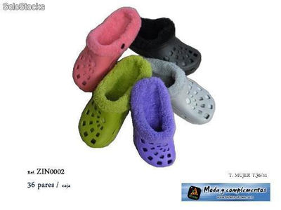 Crocs fourrure 5 couleurs