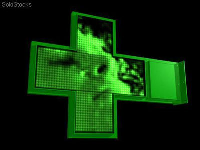 Croix de Pharmacie 3D Video