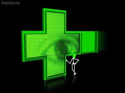 Croix de Pharmacie 3D Video - Photo 3
