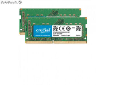Crucial DDR4 16GB 2x8 b so dimm 260-pin CT2K8G4S24AM
