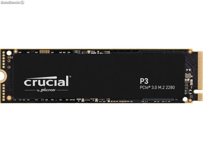 Crucial P3 4000GB 3D nand nvme pcie m.2 - Solid State Disk - CT4000P3SSD8