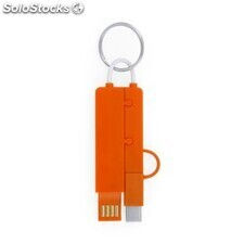 Crux keychain charger 3 in 1 orange ROIA3009S131 - Foto 4