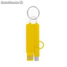 Crux keychain charger 3 in 1 yellow ROIA3009S103