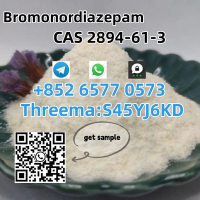 Crystal Bromonordiazepam cas 2894-61-3 5cl 2FDCK +85265770573 - Photo 4
