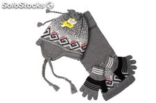 CTK-012 Komplety czapka, szalik i rękawiczki