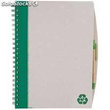Cuaderno A4 carton reciclado ve