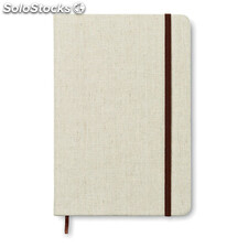 Cuaderno A5 con tapa de canvas
