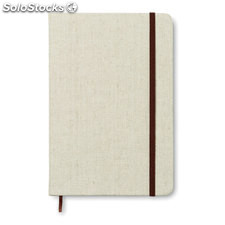 Cuaderno A5 con tapa de canvas MO8712-13