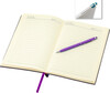 Cuaderno A5 PU con marcapáginas y porta bolígrafos