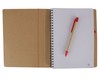 Cuaderno de cartón reciclado con bolígrafo &quot;Recikla