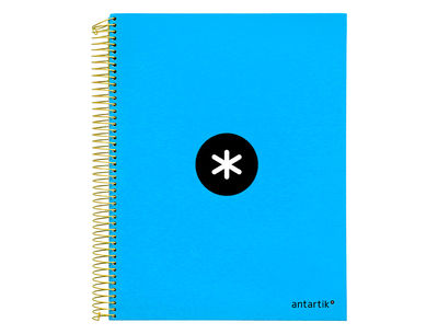 Cuaderno espiral liderpapel a4 micro antartik tapa forrada 120h 100 gr liso con - Foto 2