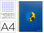 Cuaderno espiral liderpapel a4 micro antartik tapa forrada120h 100 gr cuadro 5 - 1