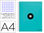 Cuaderno espiral liderpapel a4 micro antartik tapa forrada120h 100 gr cuadro 5mm - 1