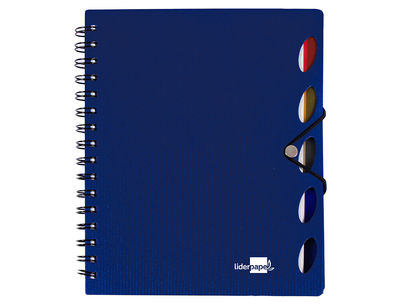 Cuaderno espiral liderpapel a4 micro executive tapa plastico 100h 80 gr cuadro - Foto 2