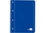 Cuaderno espiral liderpapel a4 micro serie azul tapa blanda 80h 80 gr cuadro5mm - Foto 2