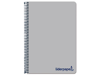 Cuaderno espiral liderpapel a4 micro wonder tapa plastico 120h 90 gr cuadro 5 mm - Foto 2