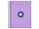 Cuaderno espiral liderpapel a5 micro antartik tapa forrada120h 100 gr cuadro 5mm - Foto 2