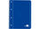 Cuaderno espiral liderpapel a5 micro serie azul tapa blanda 80h 75 gr liso - Foto 2