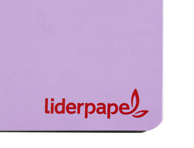 Cuaderno espiral liderpapel a5 wonder tapa plastico 80h 90g cuadro 4mm con - Foto 4