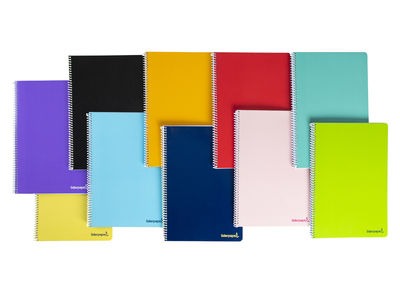 Cuaderno espiral liderpapel folio smart tapa blanda 80h 60gr rayado montessori - Foto 2