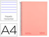 Cuaderno espiral navigator a4 micro tapa forrada 120h 80gr horizontal 5 banda 4