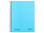 Cuaderno espiral navigator a4 micro tapa forrada 80h 80gr cuadro 5 mm 1 banda - Foto 2