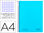 Cuaderno espiral navigator a4 micro tapa forrada 80h 80gr cuadro 5 mm 1 banda - 1
