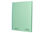 Cuaderno espiral navigator a4 tapa forrada 80h 80gr cuadro 5mm 1 banda color - Foto 3