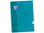 Cuaderno espiral oxford tapa extradura folio 80 h cuadricula 4 mm aqua intenso - Foto 2