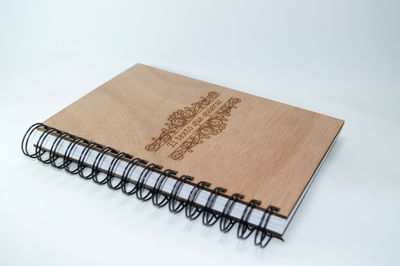 Cuaderno tapa de madera grabado/calado laser o impresión a color! - Foto 5