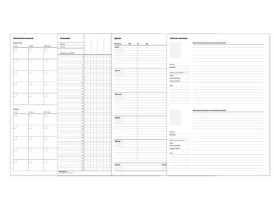 Cuaderno triplex additio plan de curso evaluacion agenda plan semanal y tutorias - Foto 4
