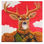 Cuadro general ciervo 100x100x3,5 cm, pintado a mano al óleo - 2