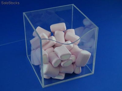 Cube méthacrylate fronteau rond