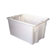 Cubeta honda apilable 65 litros 62x44x33cm