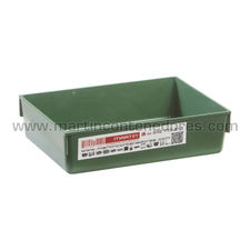 Cubeta plástica encajable para subdivisión 154x111x41 mm