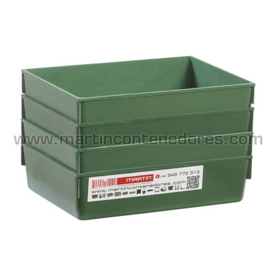 Cubeta plástica encajable para subdivisión 154x111x41 mm - Foto 2